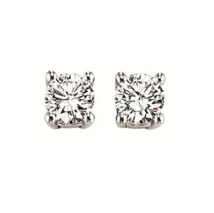 1 Ct TW Lab Created Diamond Stud Earrings