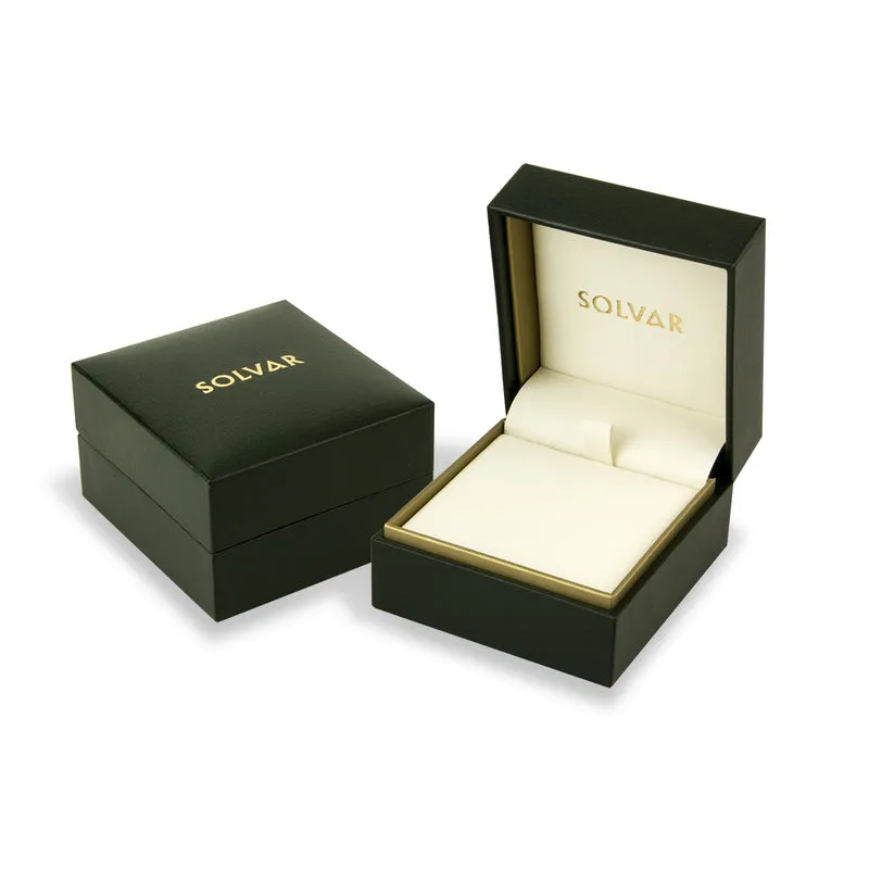 14K Shamrock Stud Small Earrings