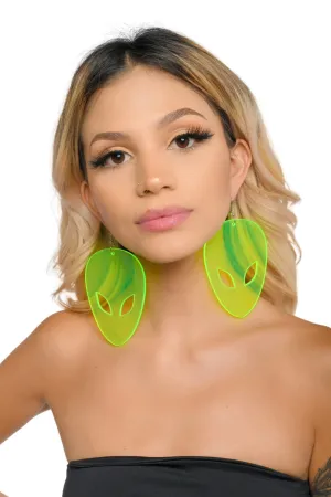 Alien Earrings