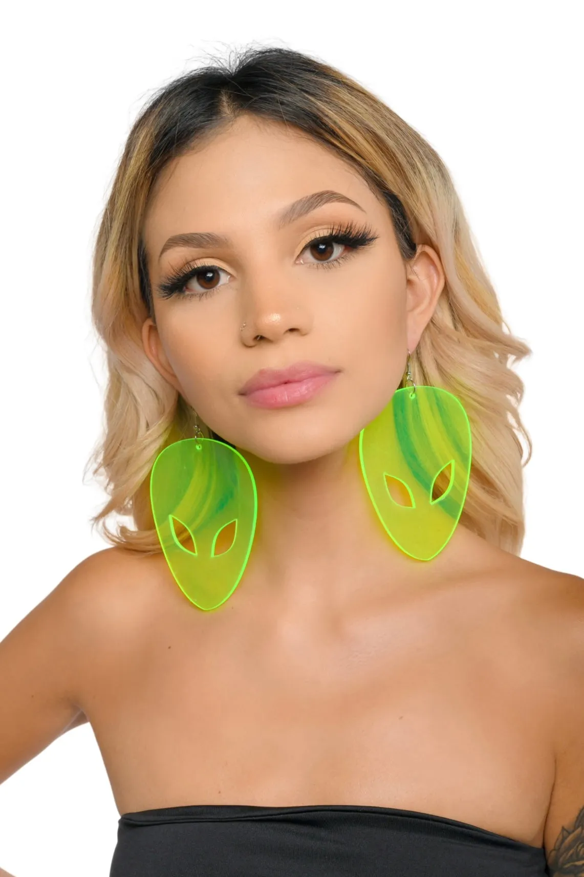 Alien Earrings