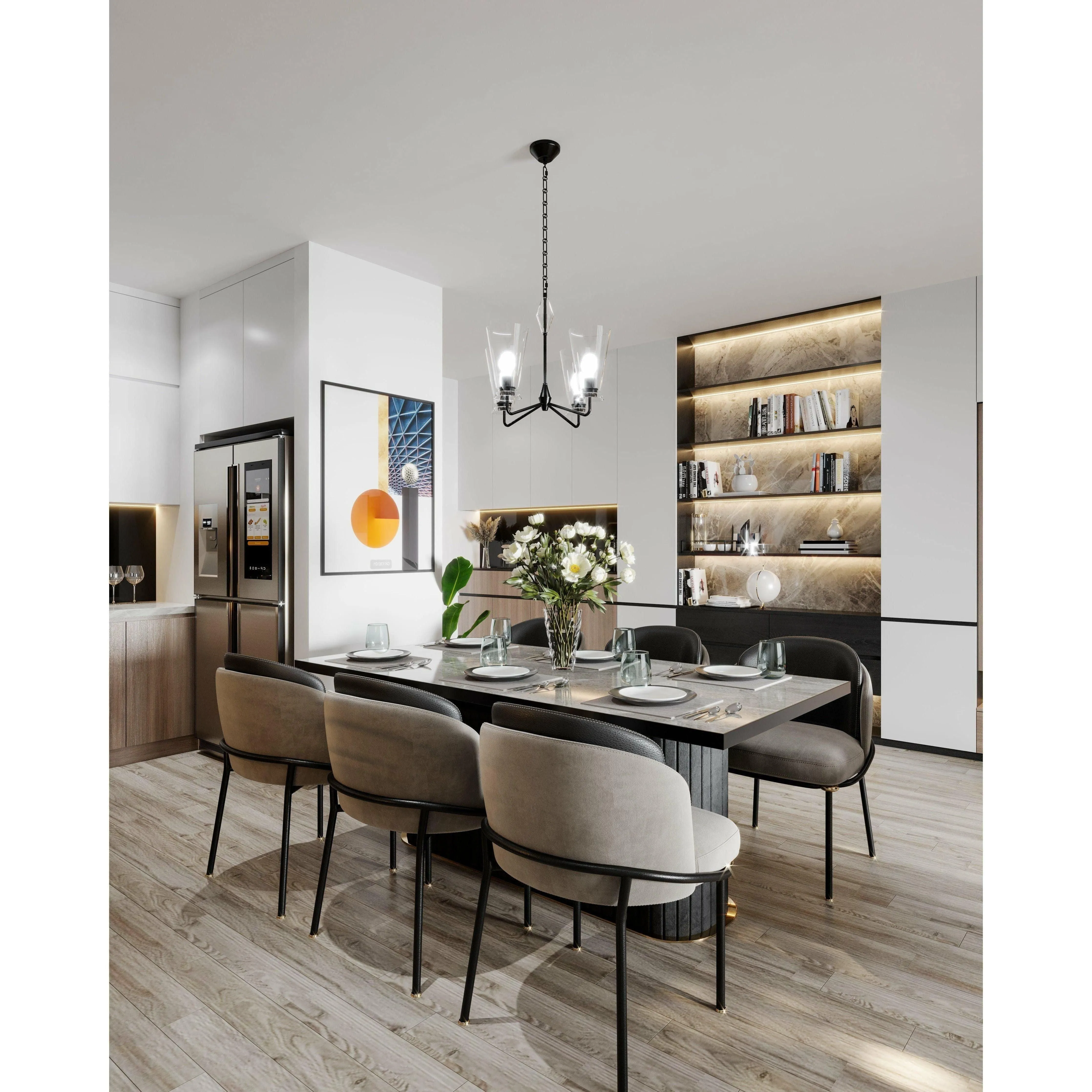 Alora Mood Salem 23 Inch Chandelier