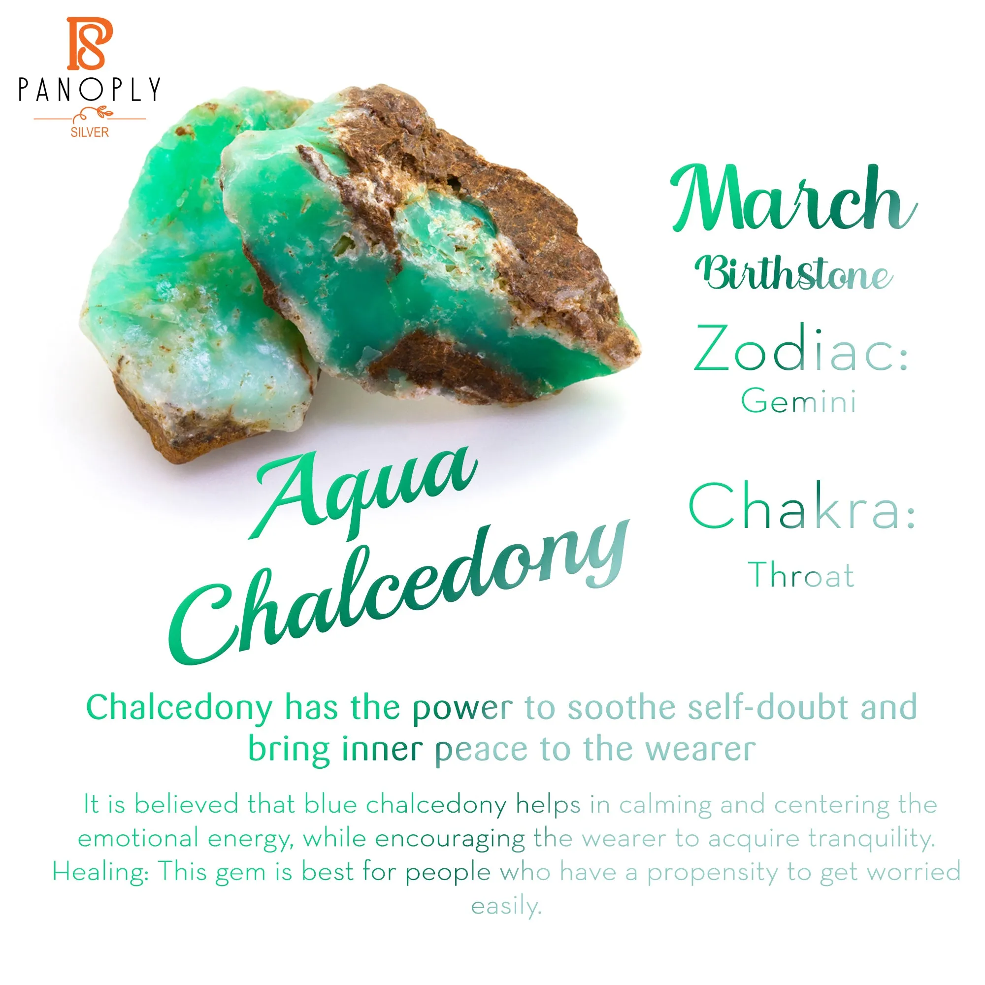 Aqua Chalcedony Pencil Point Ball Link Bangles