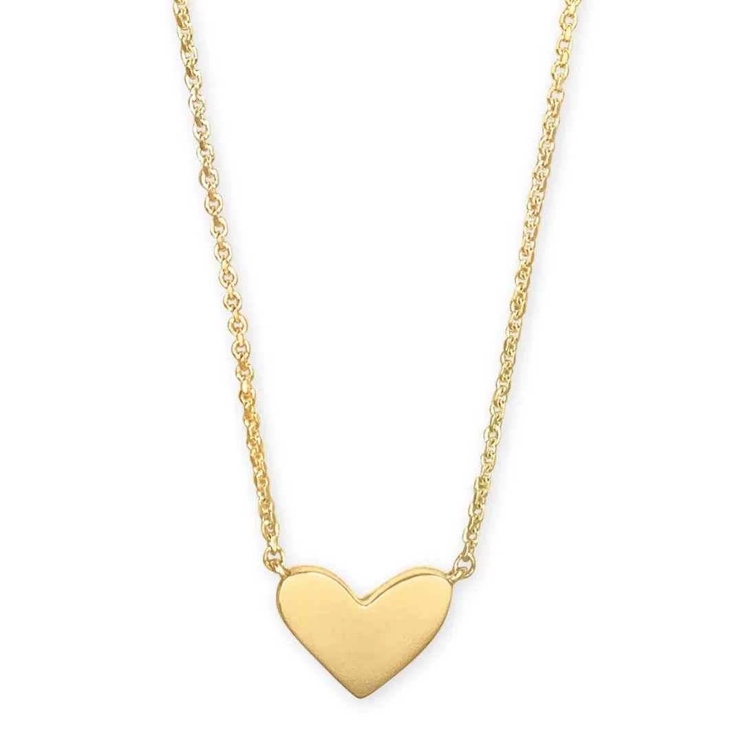 Ari Heart 18K Gold Vermeil Short Pendant Necklace by Kendra Scott