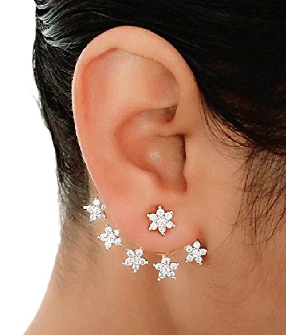 Artificial Gold Plated Sterling Ear Cuffs for Women and Girls
