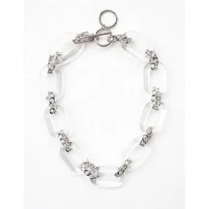 AURORA LUCITE AND SILVER
