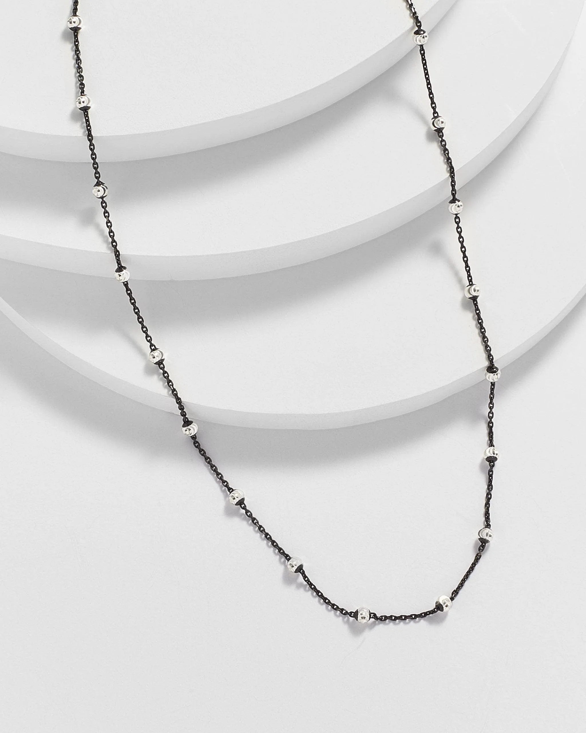 Belinda Oxidized Sterling Necklace