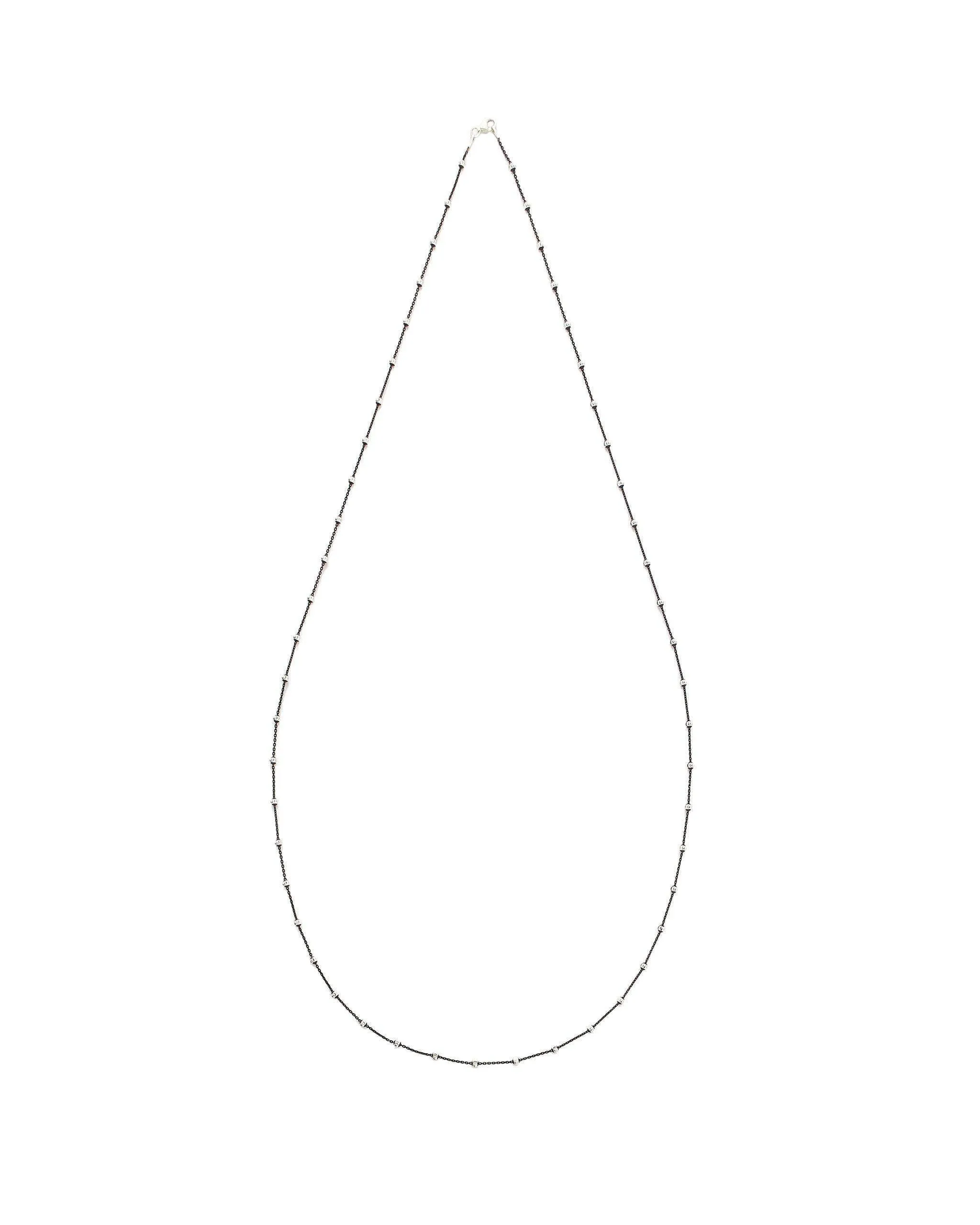 Belinda Oxidized Sterling Necklace