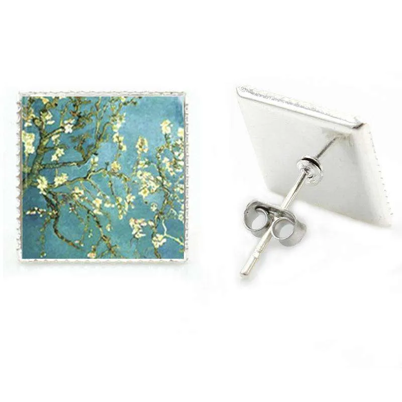Bookish Vintage  stud earrings