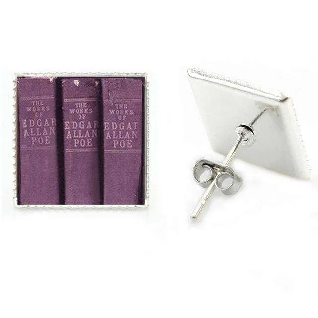 Bookish Vintage  stud earrings
