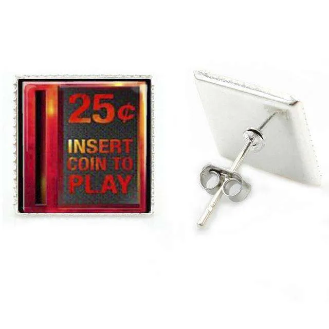 Bookish Vintage  stud earrings