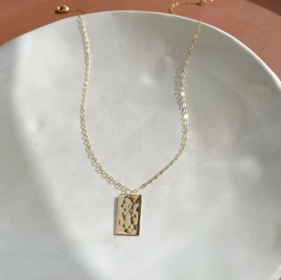 box charm necklace