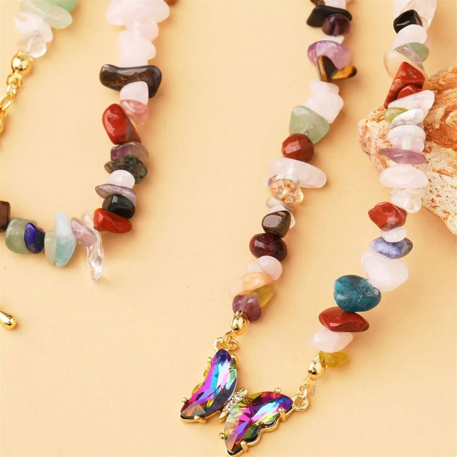 Butterfly Charms Necklace Collection