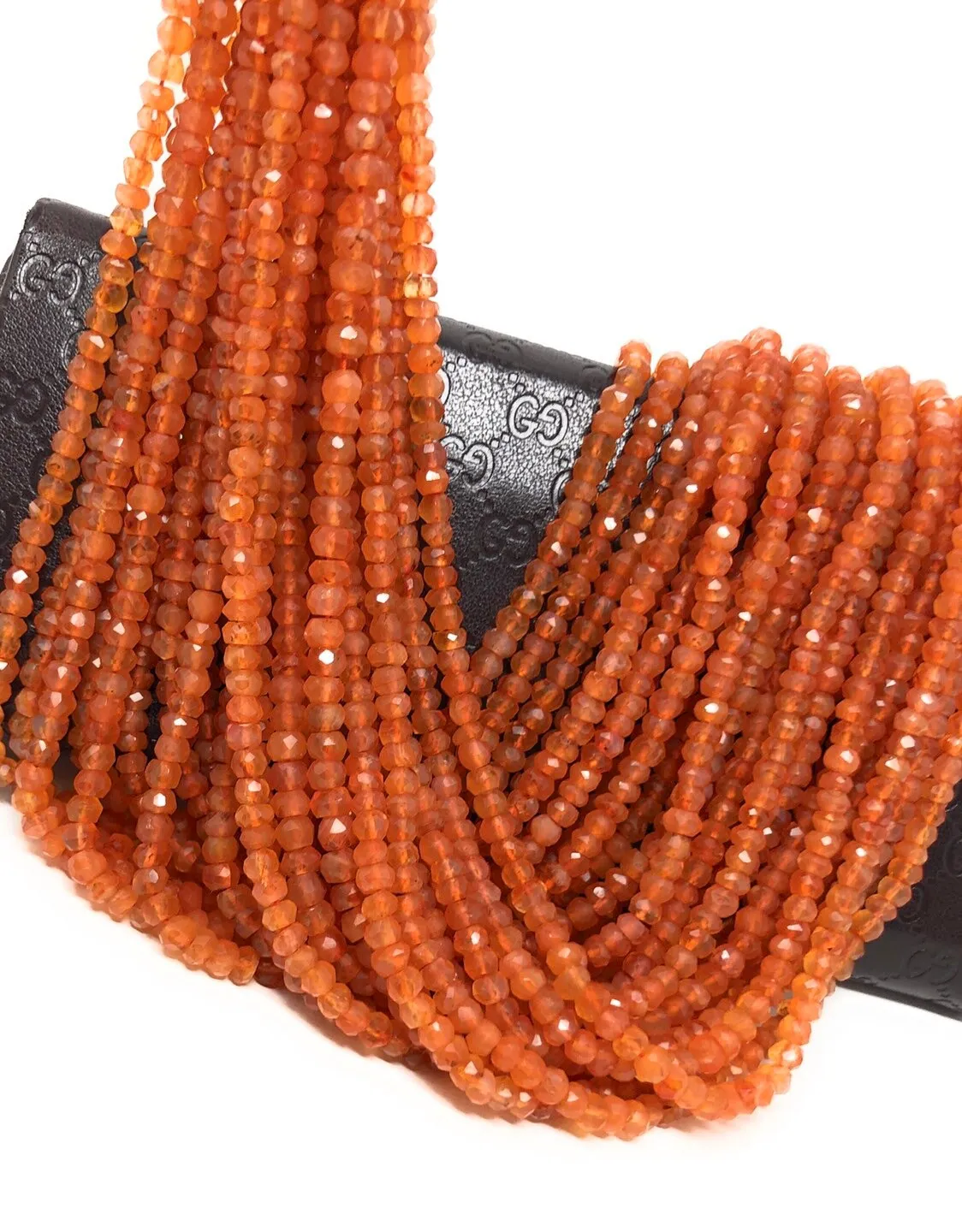 Carnelian Gemstone Beads, Natural Carnelian Beads, Jewelry Supplies for Jewelry Making, Bulk Beads, Wholesale Beads, 4.5- 5mm, 13" Strand