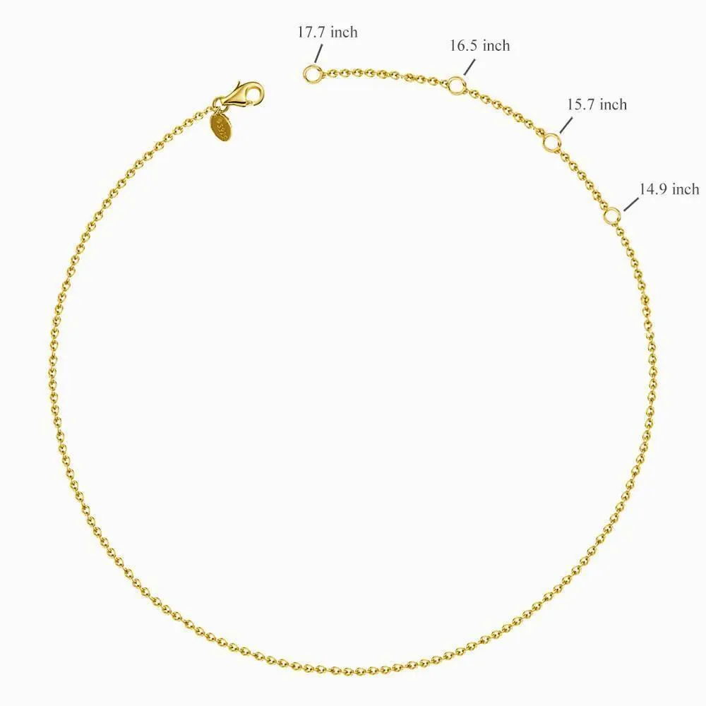 Carrie Style Name Necklace Silver