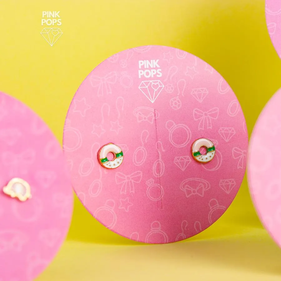 Charming Heart Funky Ear Studs