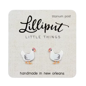 Chicken Earrings
