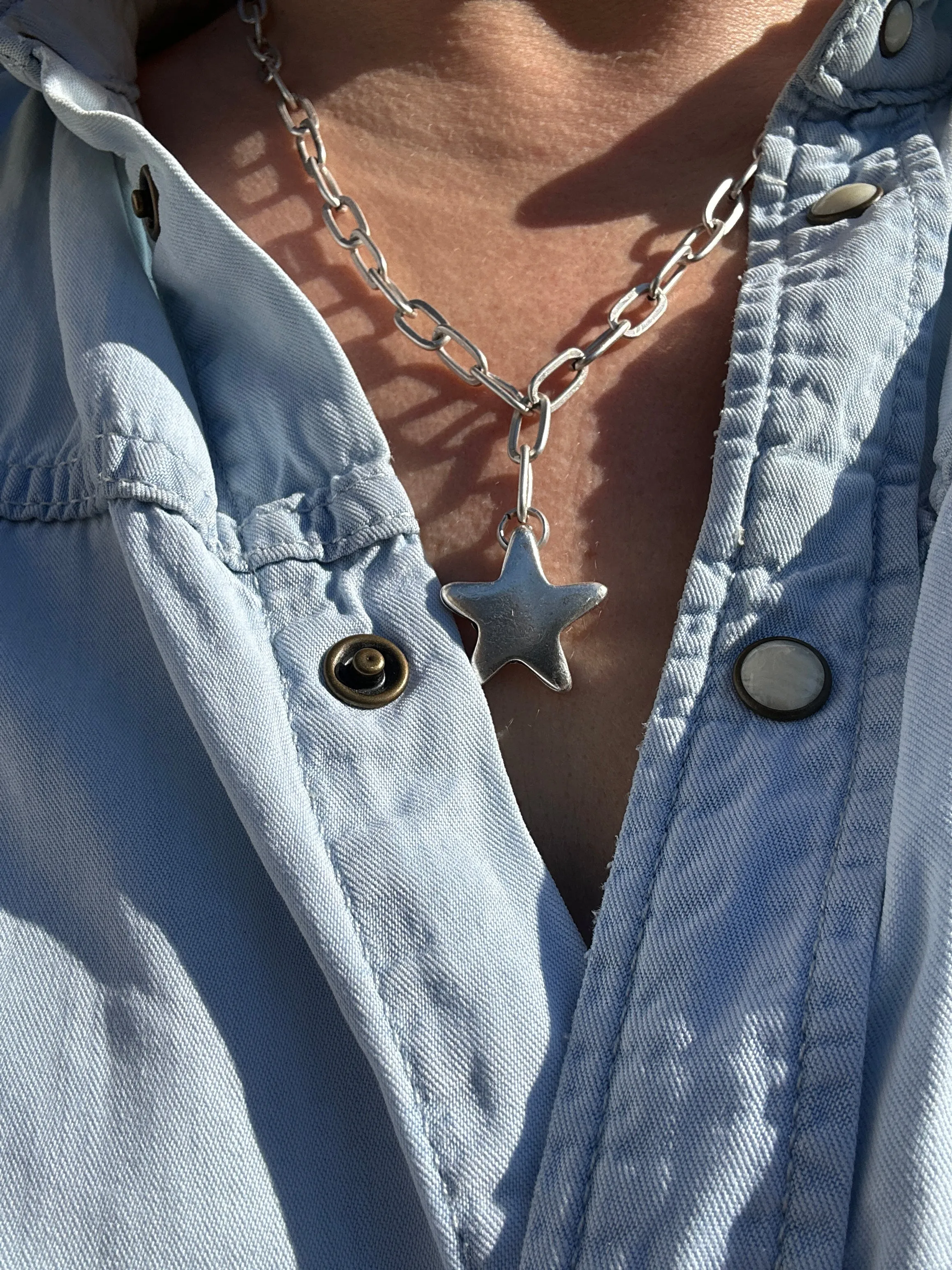 Chubby Star Lightweight Necklace