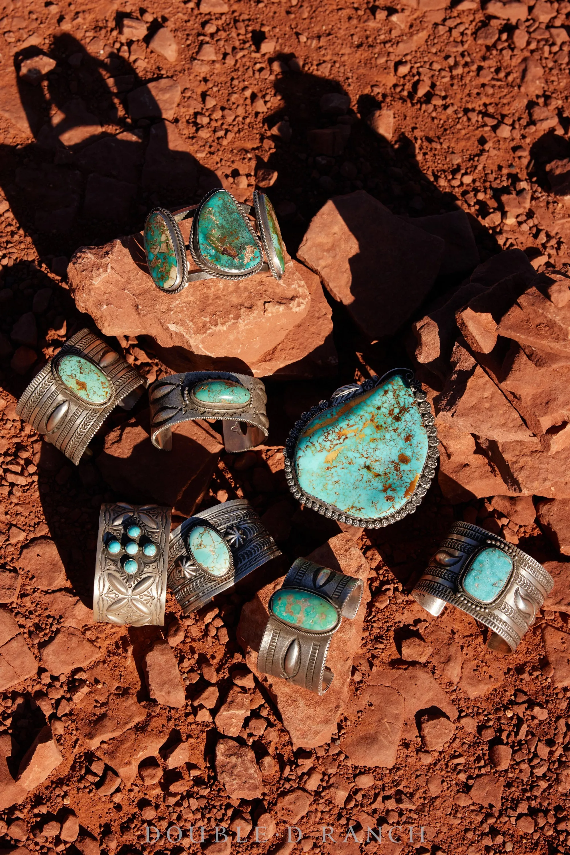Cuff, Specimen, Turquoise, Hallmark, Vintage ‘60s, 3162