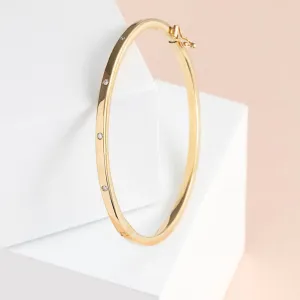 Dalal Diamond Bangle | 9ct Gold