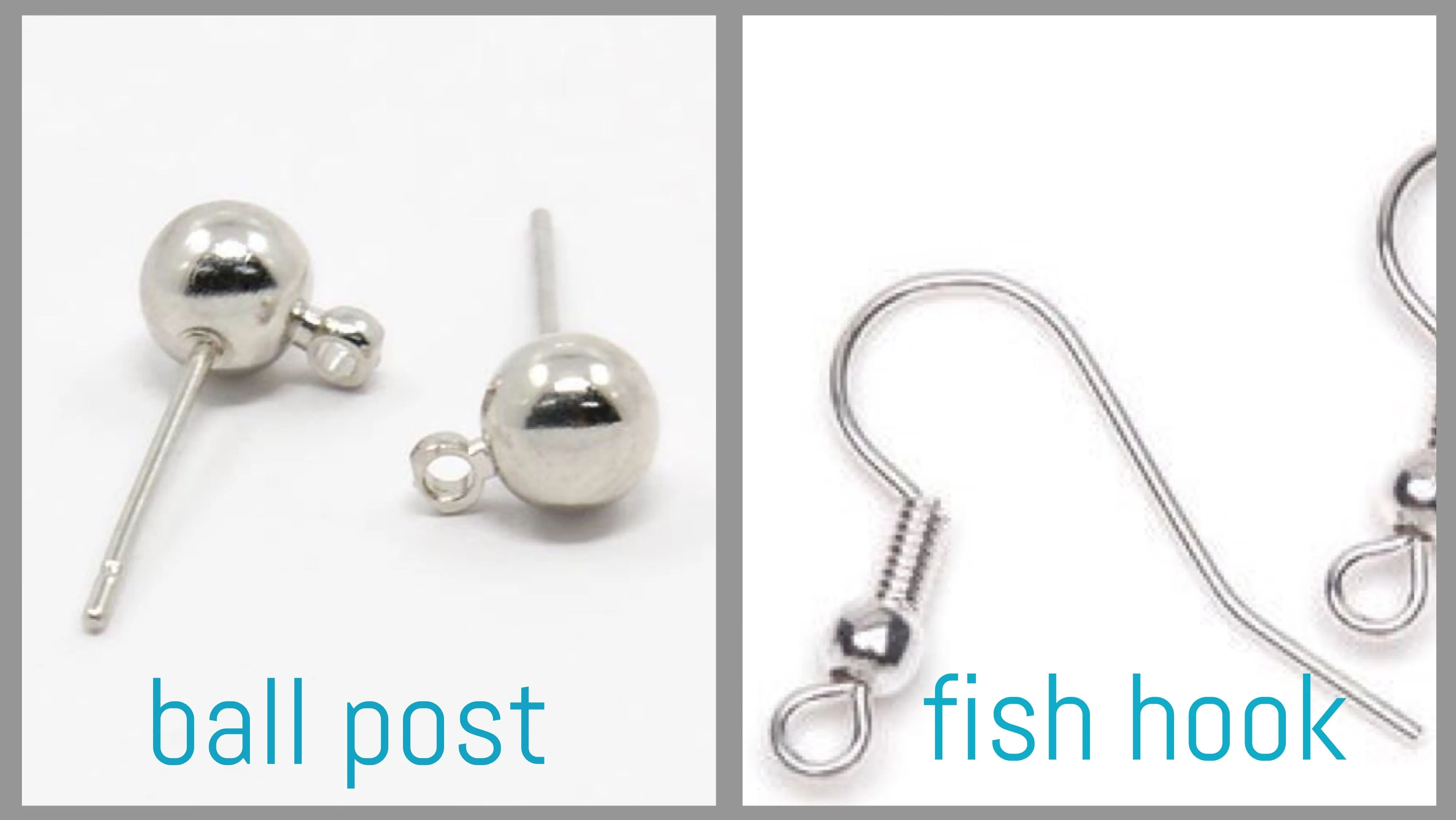 DOROTHY - Leather Earrings  ||  <BR> BLUE SURF PAINT STROKES, <BR> SHIMMER AQUA, <BR> DISTRESSED BLACK & SILVER