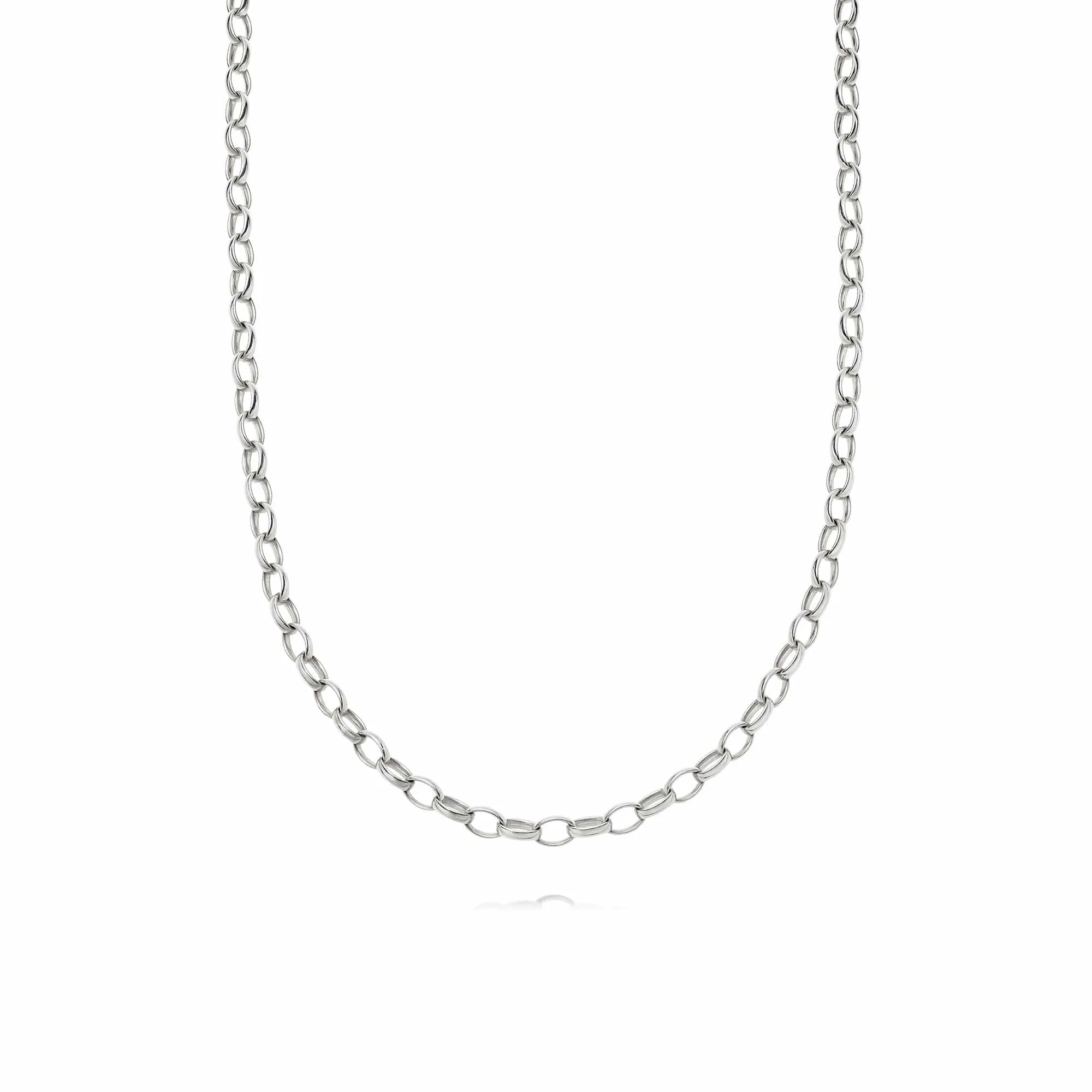 Estée Lalonde Chunky Chain Necklace Sterling Silver