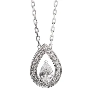Fred of Paris .78ct Lovelight White Gold Diamond Necklace