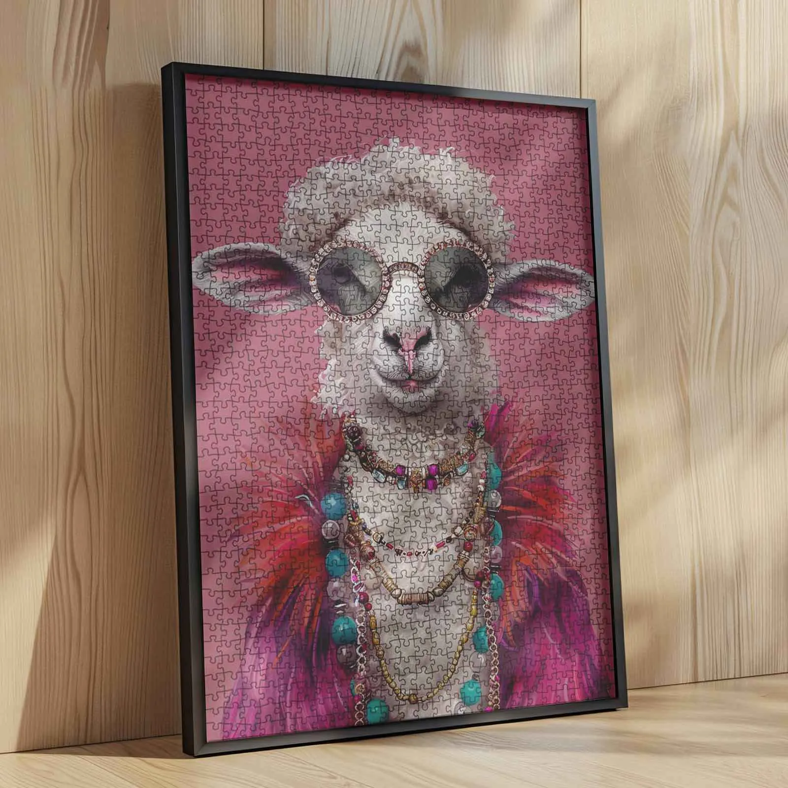 Glamorous Sheep Jigsaw Puzzle
