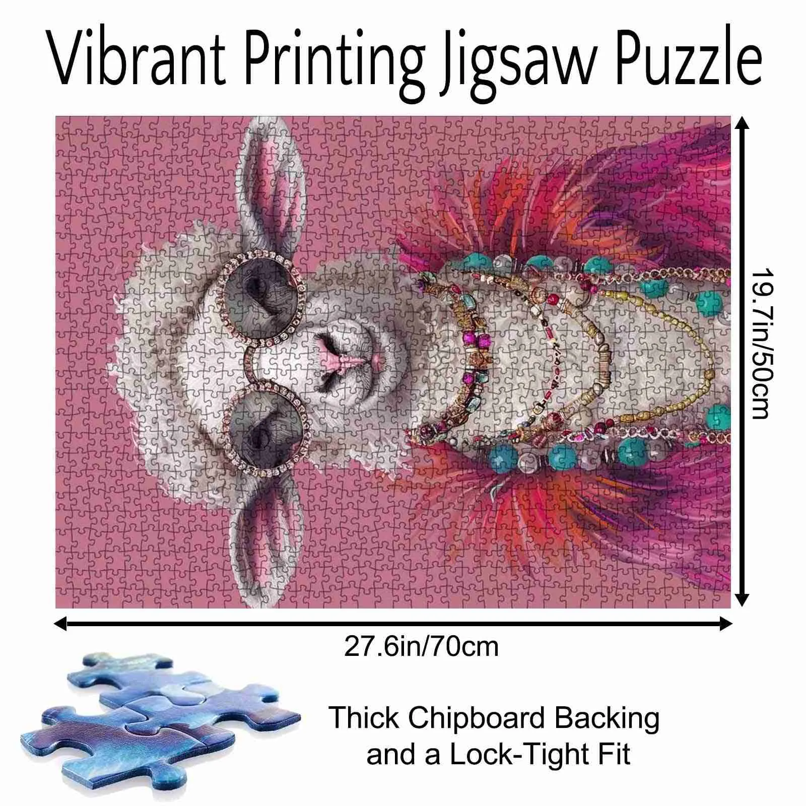 Glamorous Sheep Jigsaw Puzzle