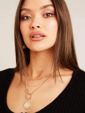 Gold Coin Necklace