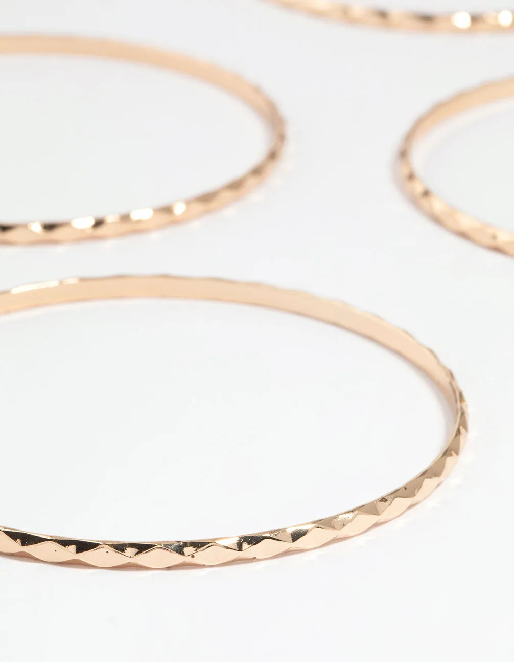 Gold Molten Bangles 7-Pack