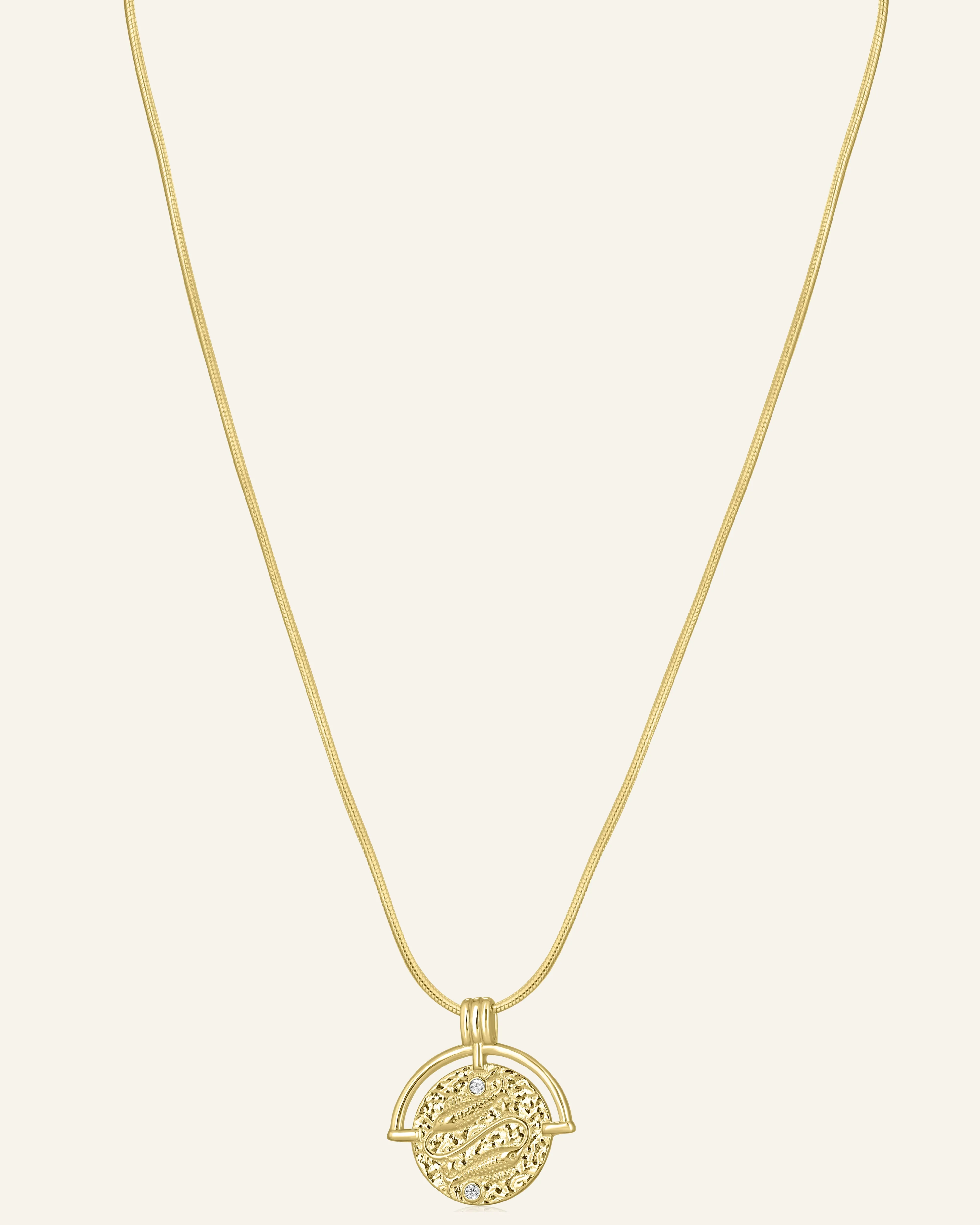 Golden moon Pendant