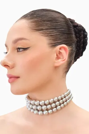 Graded Silver Choker