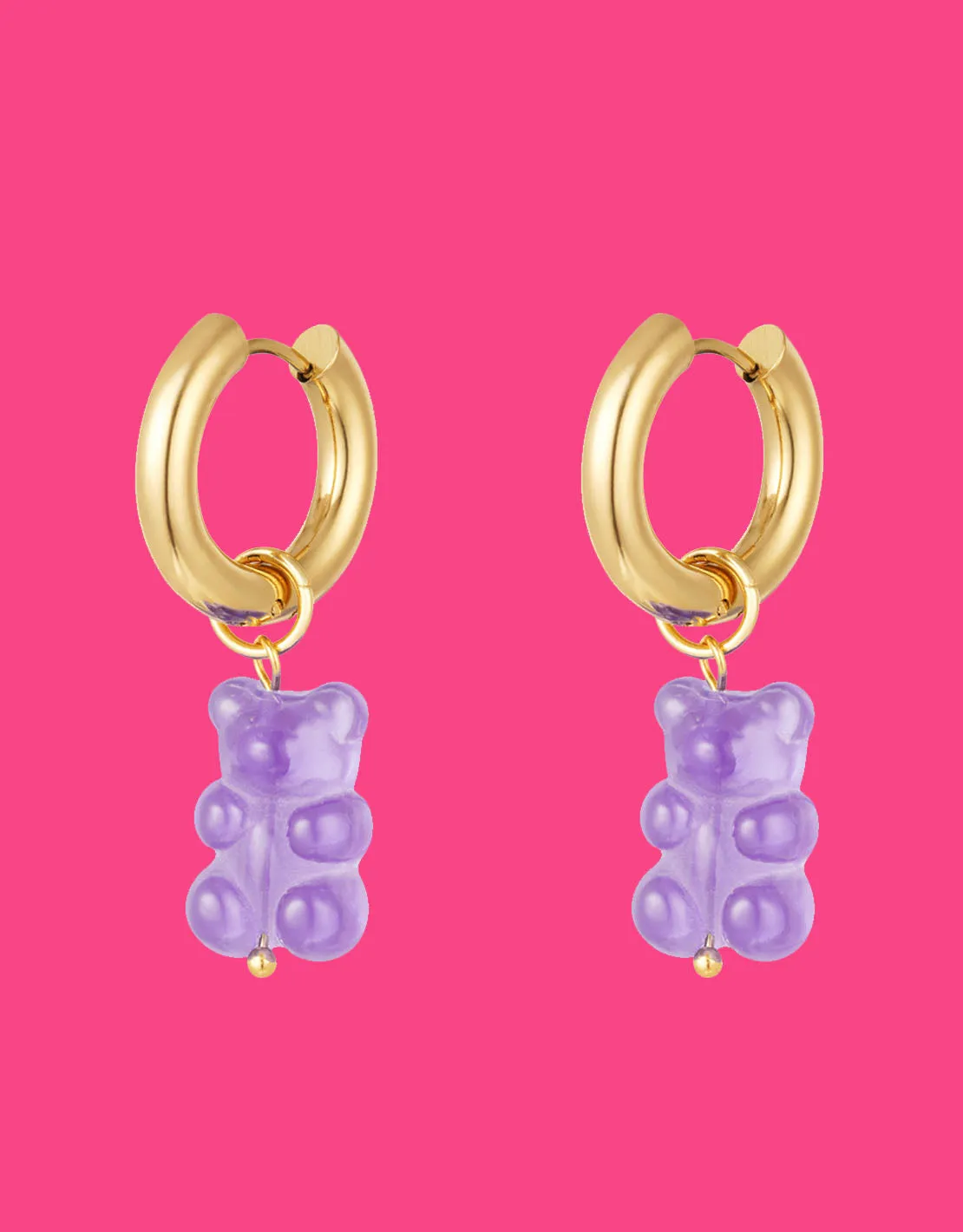 gummy bear earrings