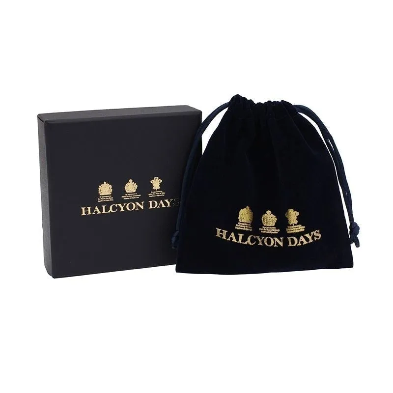Halcyon Days "Salamander Torque Buttercup Yellow & Gold" Bangle