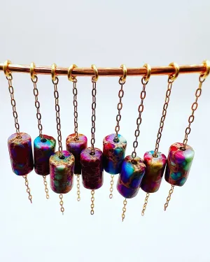 Hialeah Rainbow Jasper Charm
