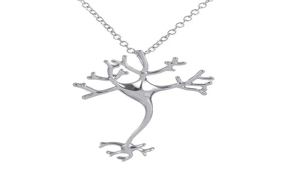 Hippie Chic Neuron Brain Nerve Cell Necklace for Women