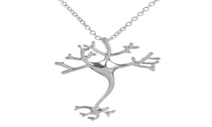 Hippie Chic Neuron Brain Nerve Cell Necklace for Women