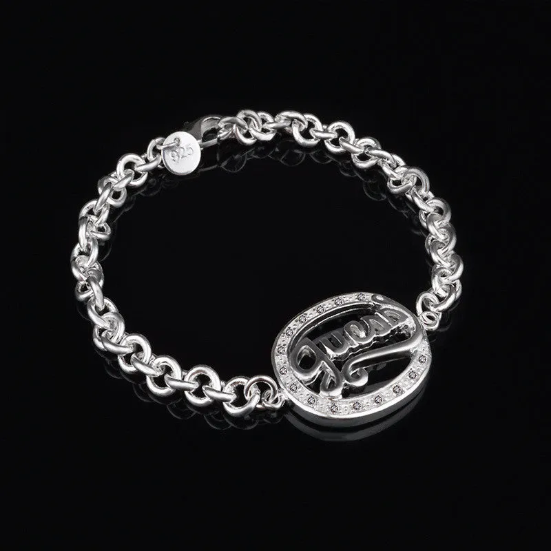 Hot Korean Fashion Exquisite Personalized Silver-Plated Silver Egg-Shaped Necklace