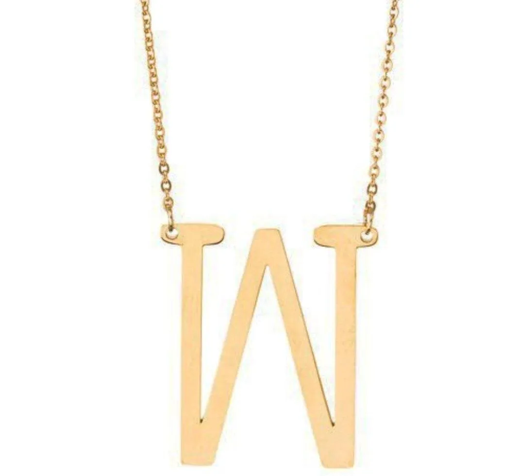 Initial Necklace (Gold and Silver) Final Sale