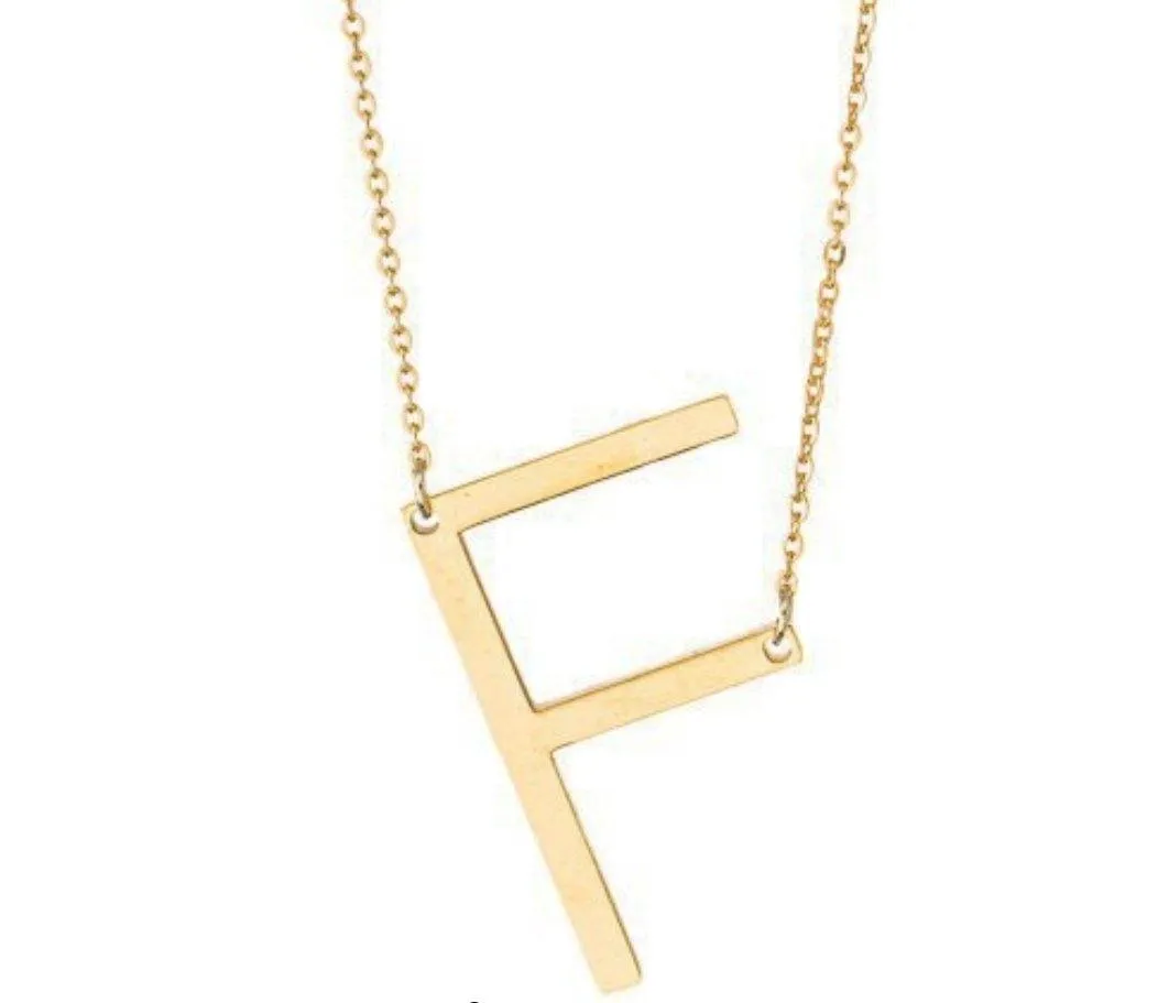 Initial Necklace (Gold and Silver) Final Sale