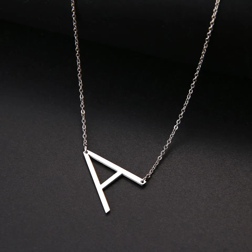 Initial Necklace (Gold and Silver) Final Sale