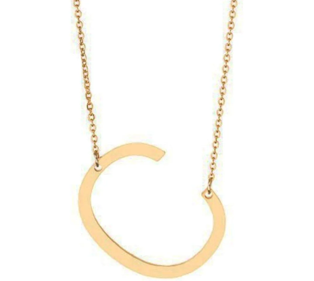 Initial Necklace (Gold and Silver) Final Sale