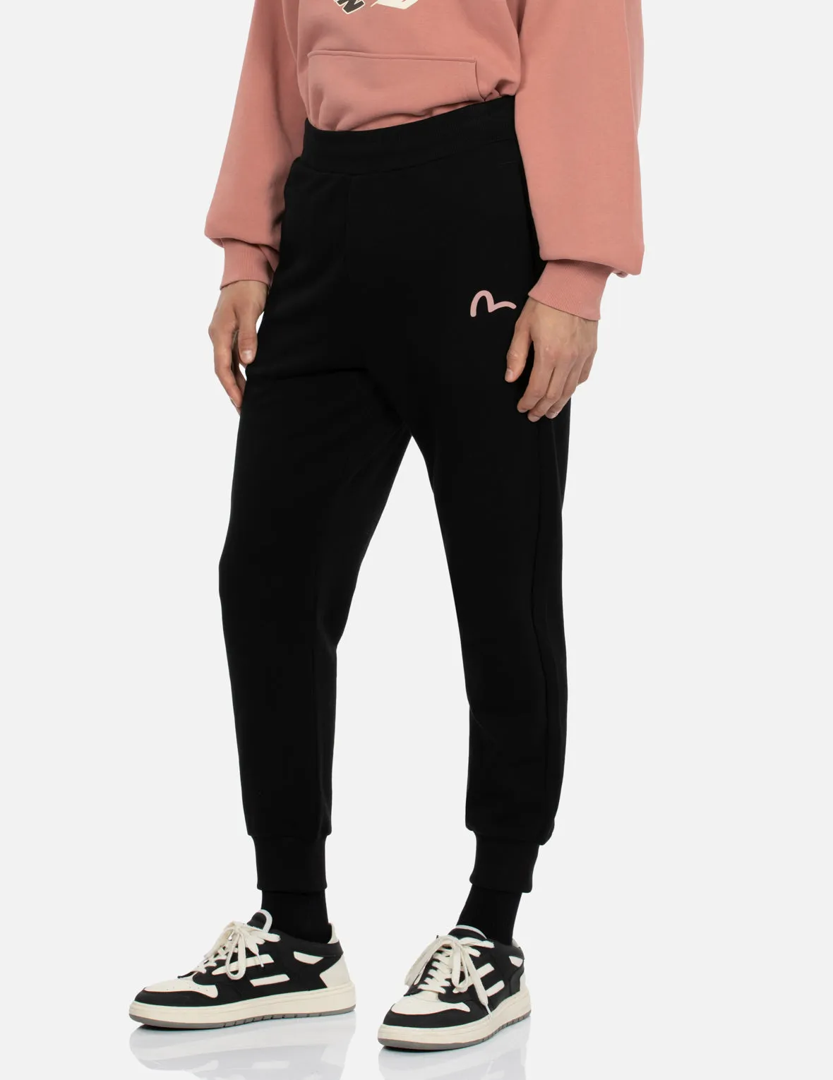 Kamon Print Regular Fit Sweatpants