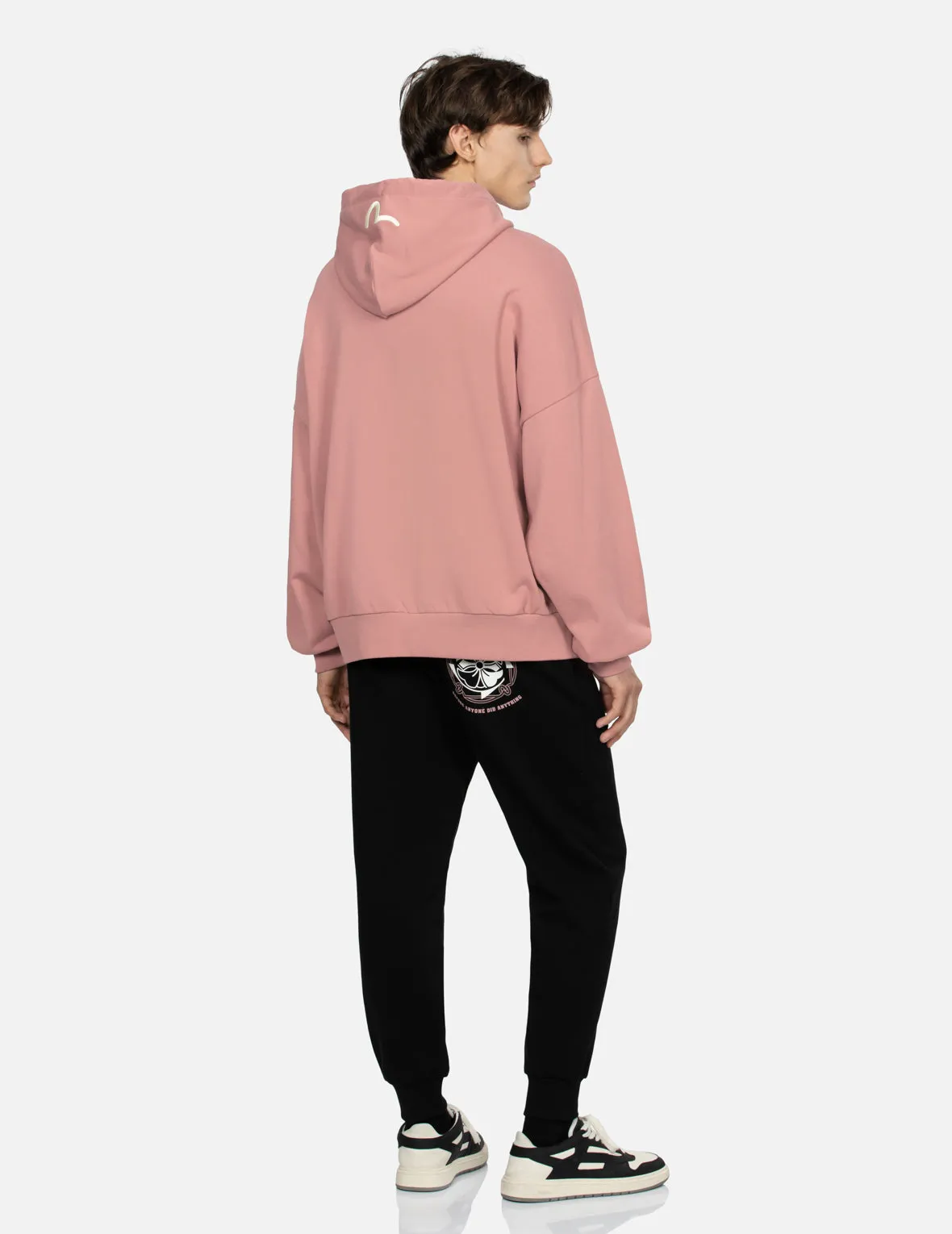 Kamon Print Regular Fit Sweatpants