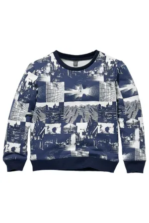 Kenzio Photo Print Jumper