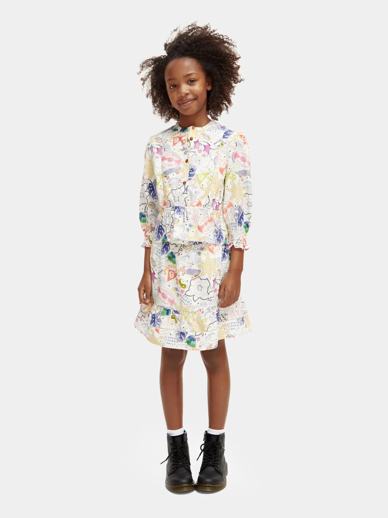 Kids - Printed blouse