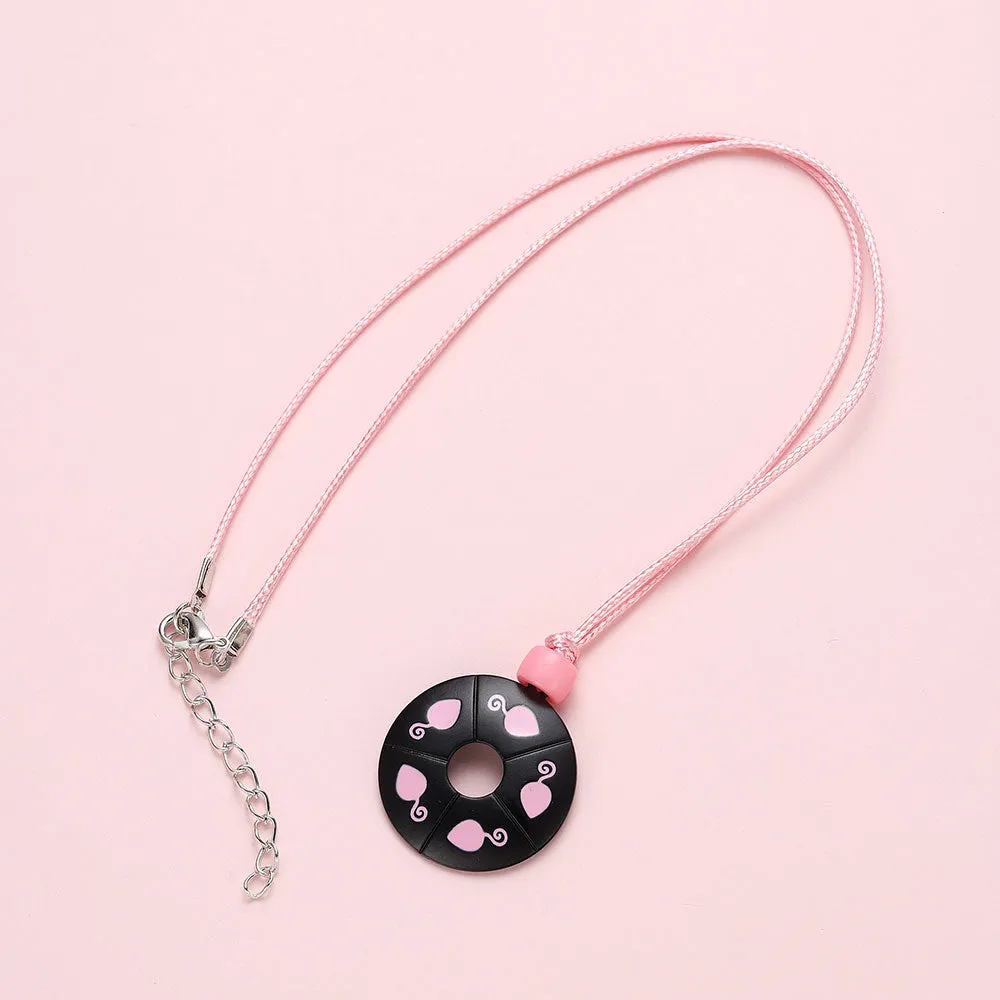 Ladybug Necklace Rope Exquisite Ladybug Chat Pendant