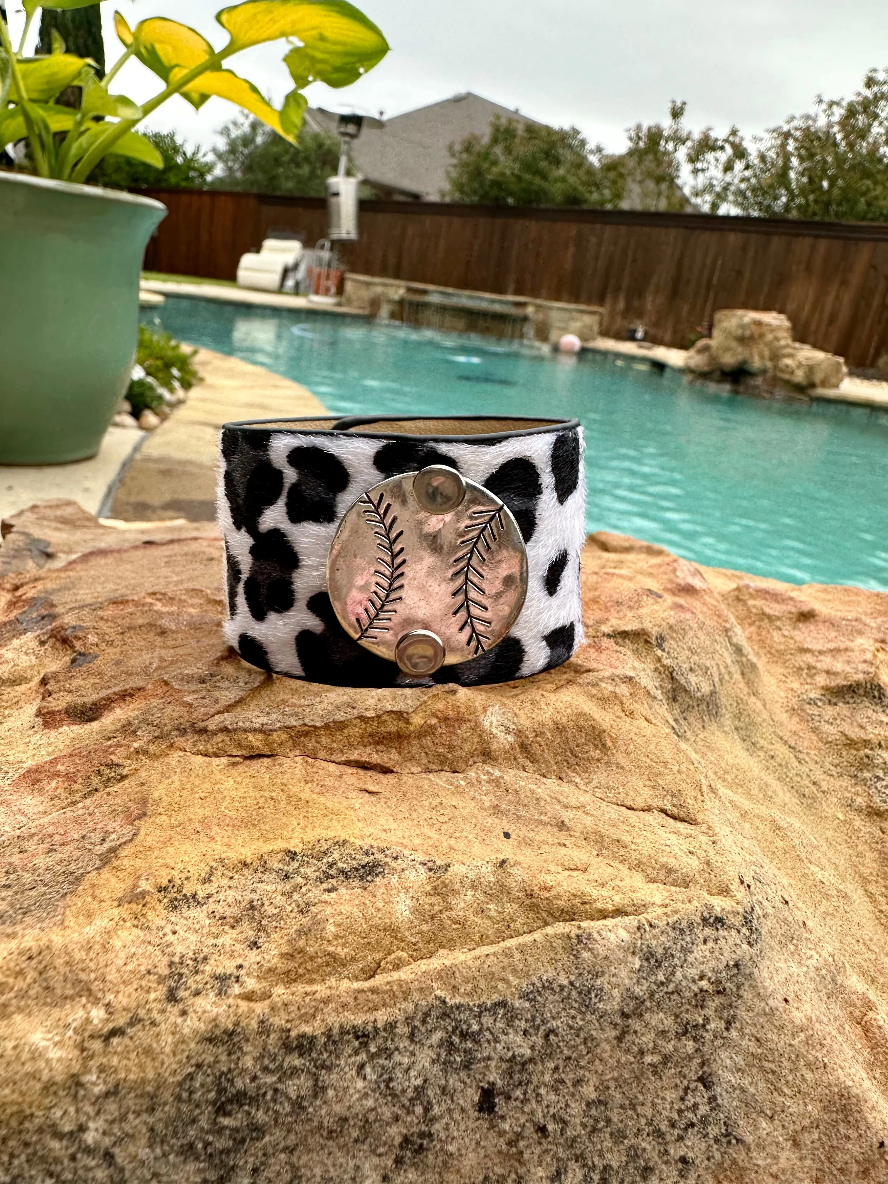 Leopard Sports Cuffs (Baseball/Softball/Soccer/Football)