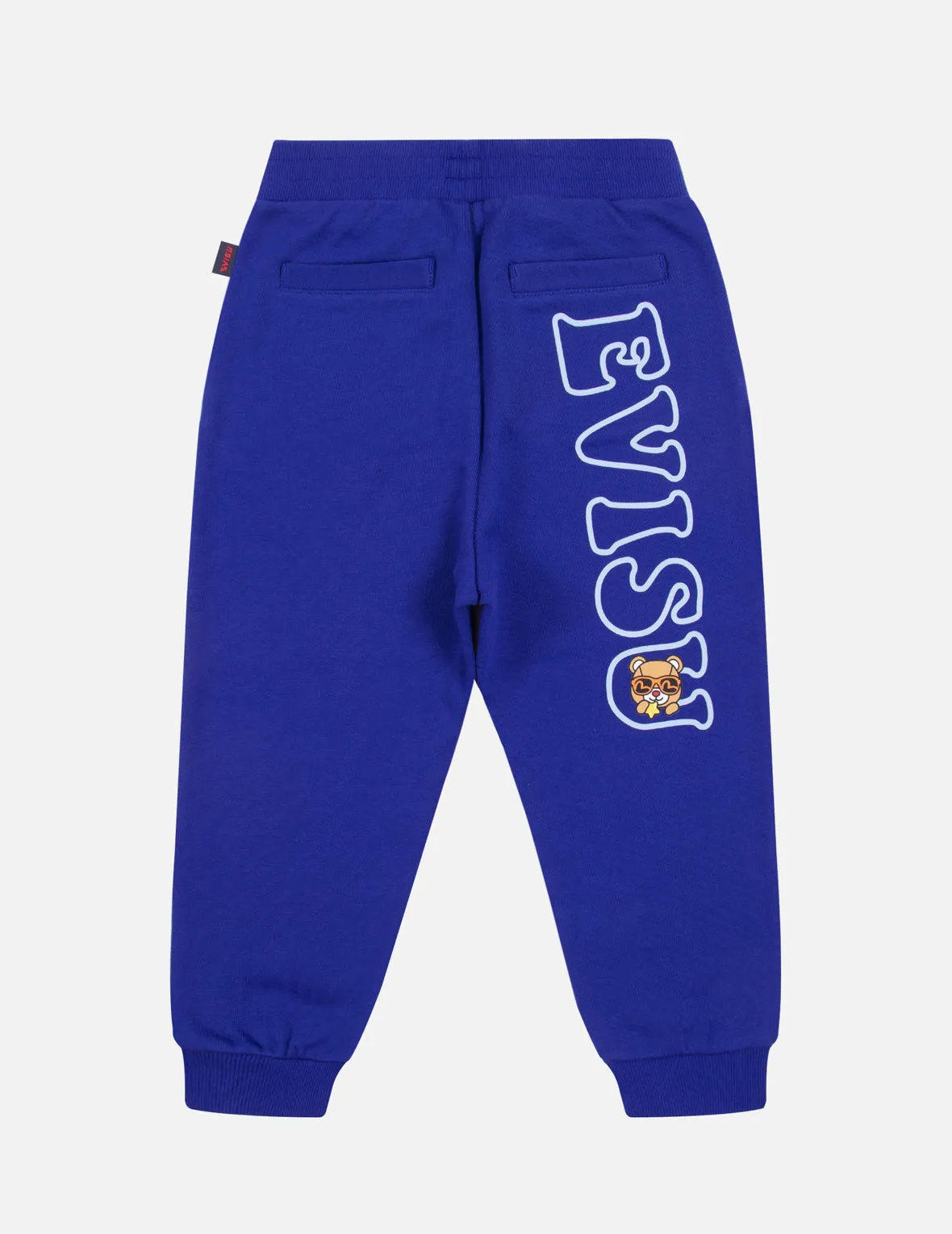 Logo and Bear Print Regular Fit Sweatpants