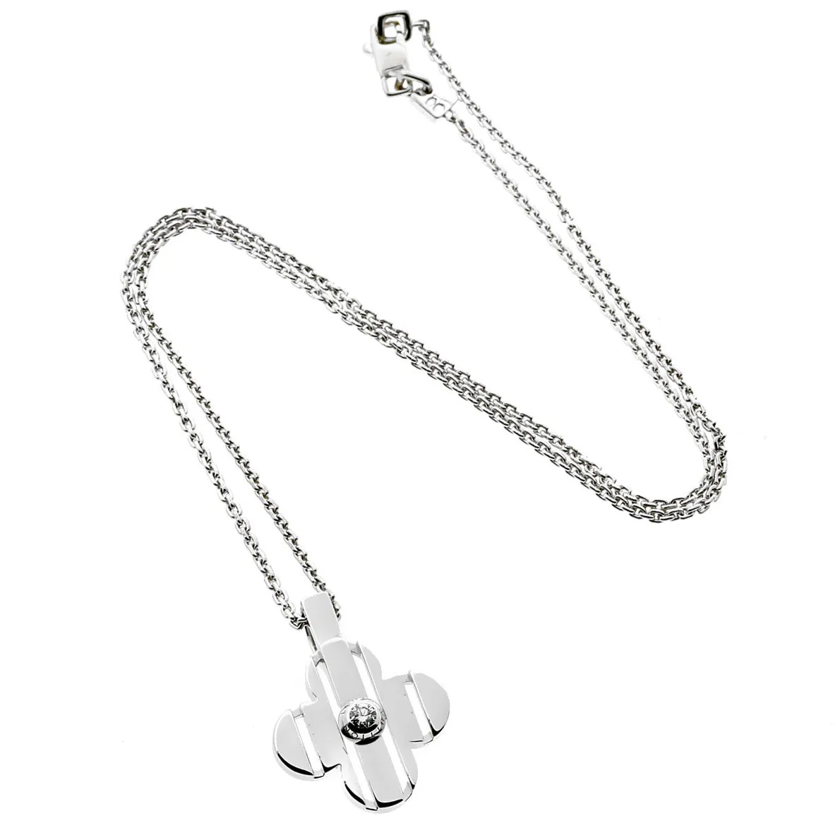 Louis Vuitton Flower Diamond Necklace